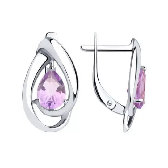 Серьги из серебра