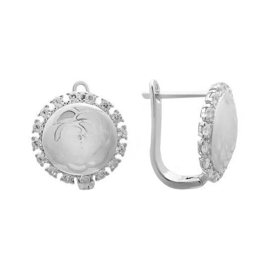 Серьги из серебра