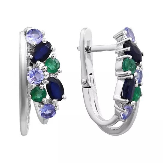 Серьги из серебра