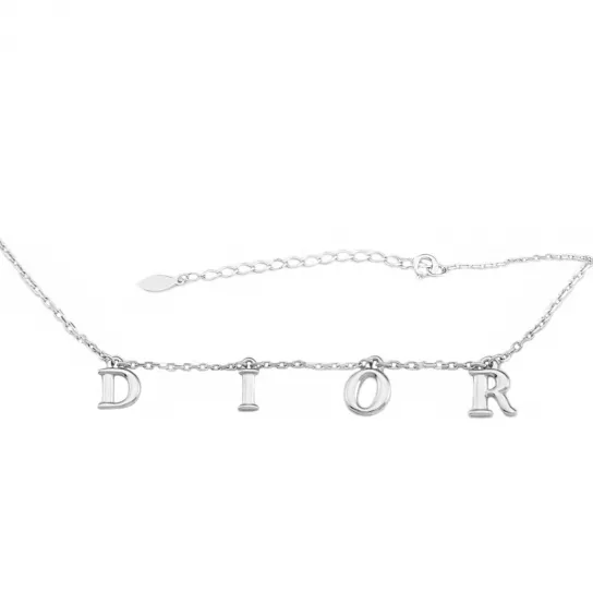 Колье из серебра