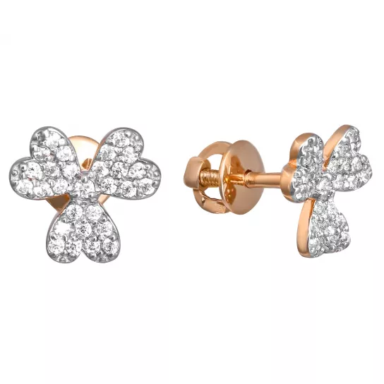 Пусеты из золота