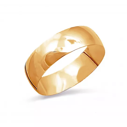 Кольцо обручальное из золота