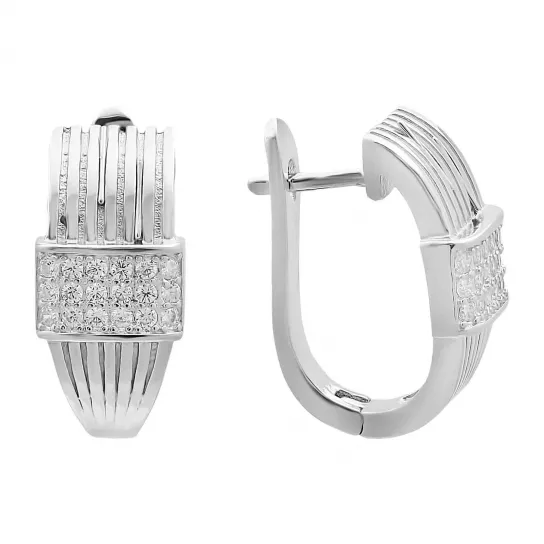 Серьги из серебра
