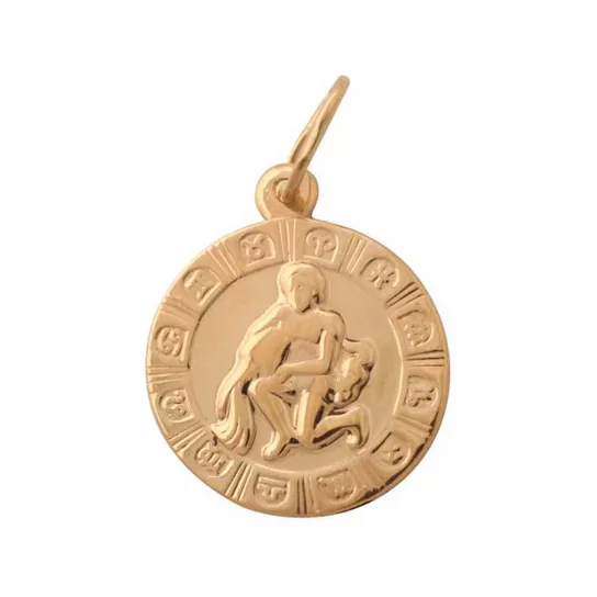 Подвеска зодиак из золота