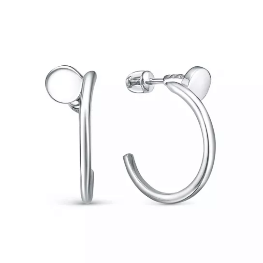 Серьги из серебра