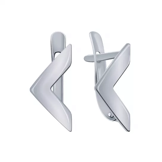 Серьги из серебра