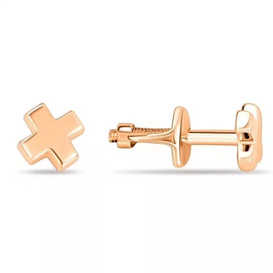 Пусеты из золота