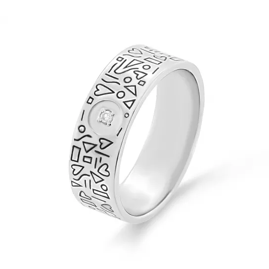 Кольцо из серебра