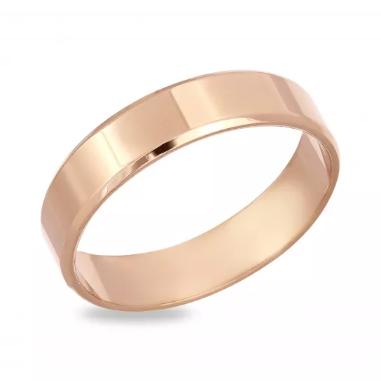 Кольцо обручальное из золота