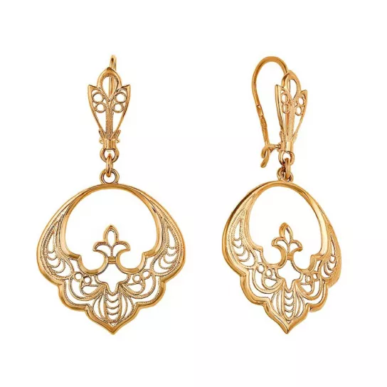 Серьги из золота