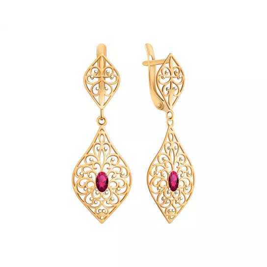 Серьги из золота