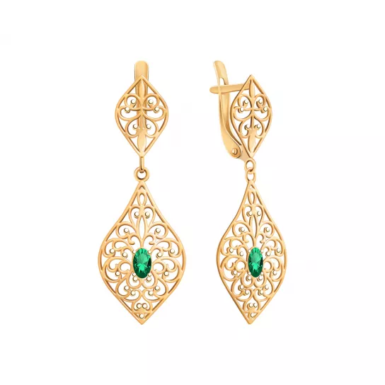 Серьги из золота