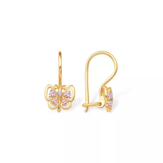 Серьги из золота