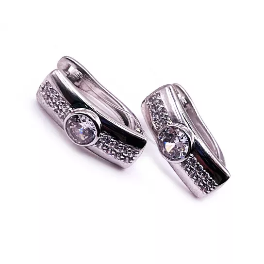 Серьги из серебра