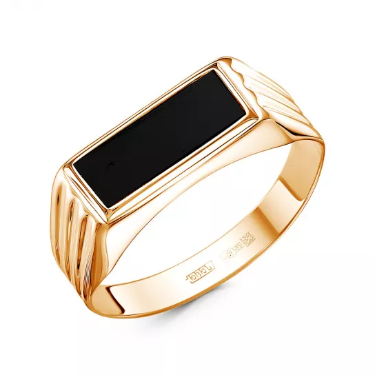 Кольцо-печатка из золота