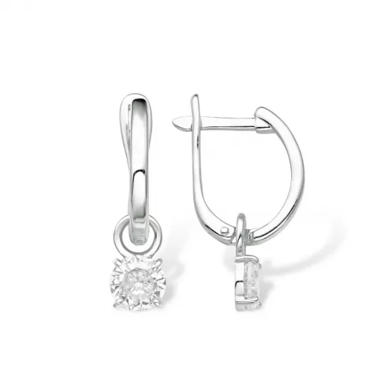 Серьги из серебра