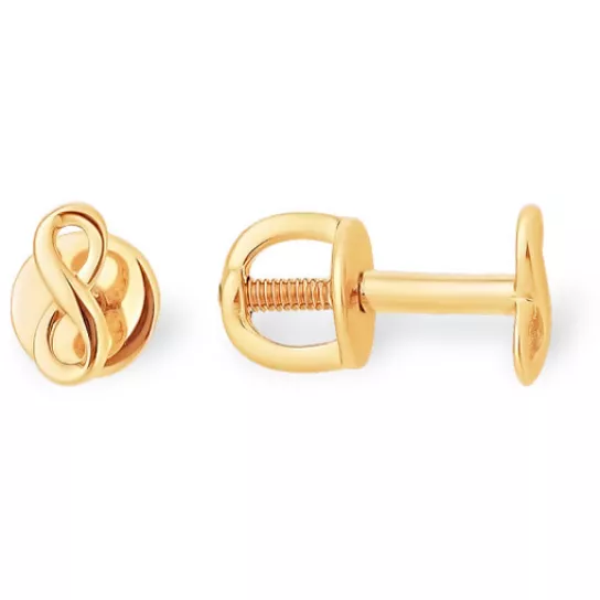 Пусеты из золота