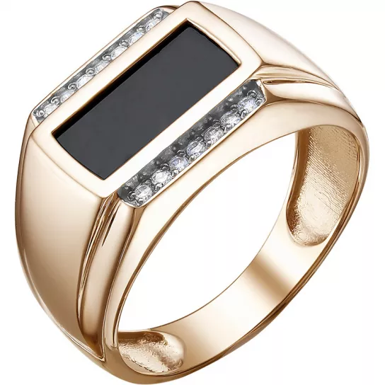 Кольцо-печатка из золота