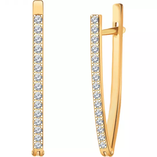 Серьги из золота