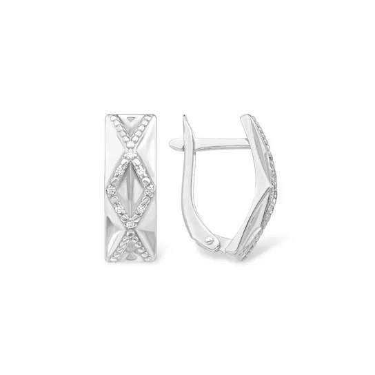 Серьги из серебра