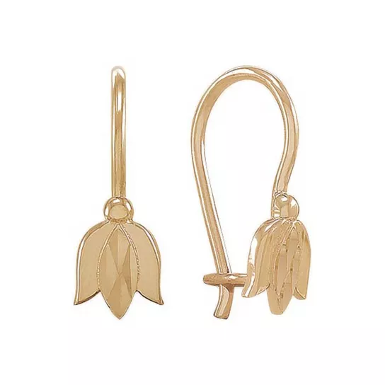 Серьги из золота
