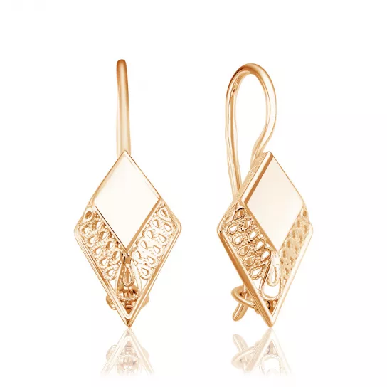 Серьги из золота