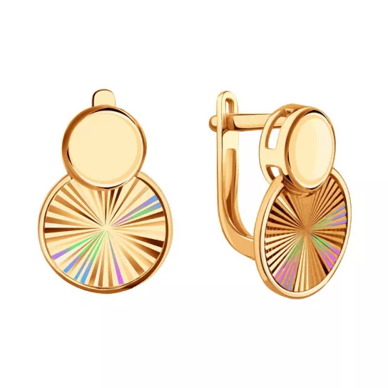 Серьги из золота